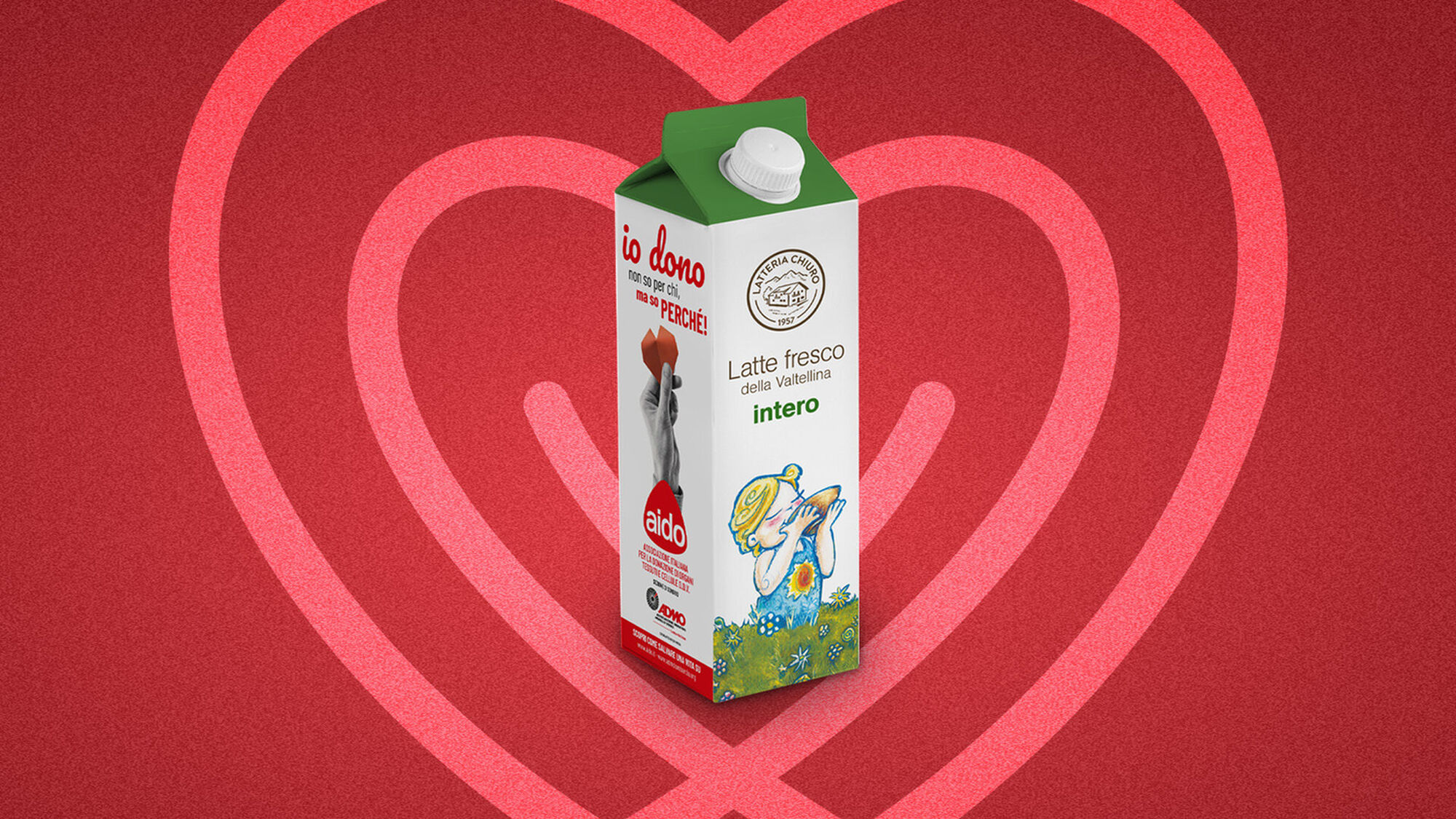 Ecco il “Latte del Dono”: insieme ad AIDO e ADMO per promuovere la cultura della donazione