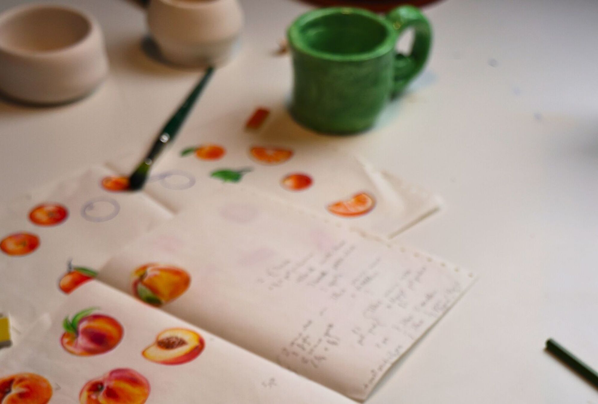 Drawing the mountains, telling the story of milk