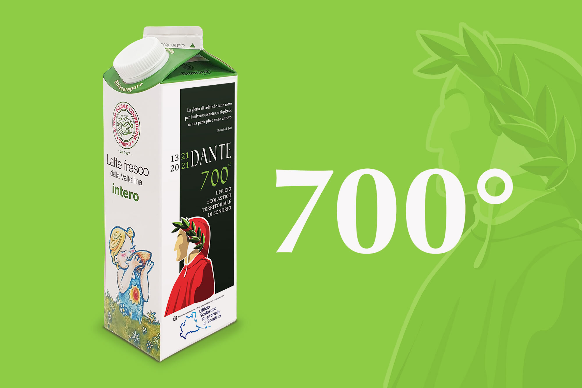 Latte di Dante, un omaggio al Sommo Poeta