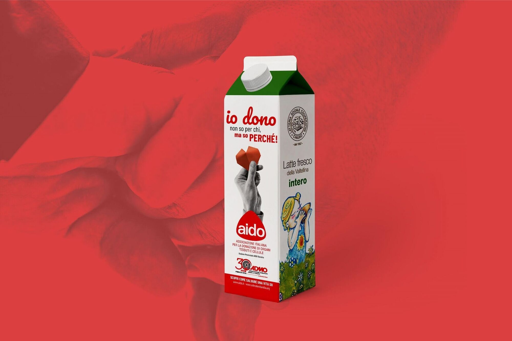 Torna il Latte del Dono: Latteria, AIDO e ADMO di nuovo insieme