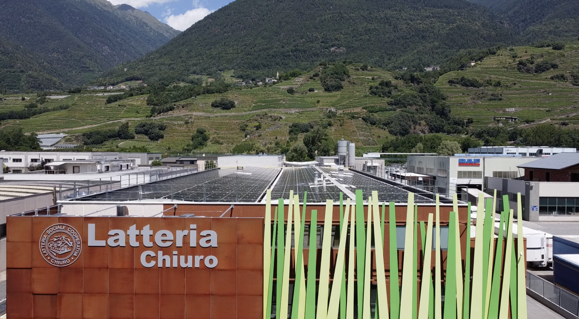 La Latteria di Chiuro sempre più green grazie al fotovoltaico 