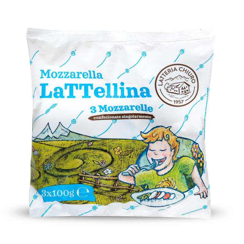 LaTTellina Mozzarella 100 g x3