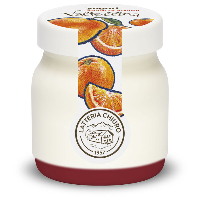 Chiuro Valtellina Bitter Orange Yogurt