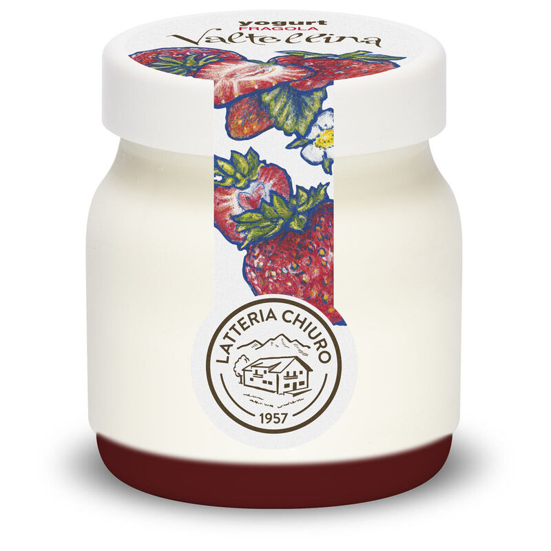 Yogurt Chiuro Valtellina Fragola
